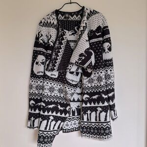 Nightmare Before Christmas Halloween Cardigan (small)
